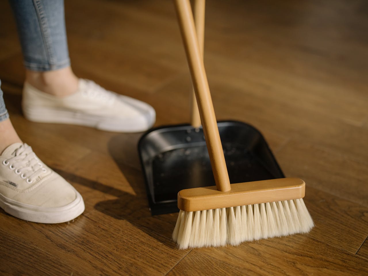 Bezemschoon opleveren